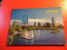 CPM -ETATS-UNIS : BOSTON--BACK BAY SKYLINE ALONG THE CHARLES RIVER - Boston