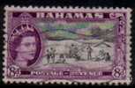 BAHAMAS   Scott #  166  F-VF USED - 1859-1963 Kolonie Van De Kroon