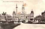 GEORGE SQUARE AND MUNICIPAL BUILDINGS. GLASGOW . - Lanarkshire / Glasgow