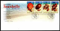 1997 HONG KONG SEASHELLS FDC - FDC