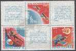 RUSSIA – URSS - RUSSIE - 1968 - COSMONAUTICA - YT 3351/3353 ** - Russia & URSS