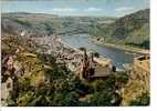 Q -  CPSM ALLEMAGNE GERMANY OBERWESEL Am Rhein Blick Von Der Schonburg - Oberwesel