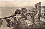 HASTINGS CASTLE SHOWING BEACHY HEAD. - Hastings