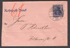 Deutsches Reich Postal Stationery Ganzsache Rohrpost-Brief Umschlag Cover BERLIN 1906 - Briefe