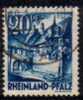 RHINELAND-PFALZ   Scott #  6N 7  VF USED - Rhine-Palatinate