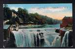 Early Postcard Lower Falls Waterfall Genesee Park Rochester New York USA - Ref 274 - Rochester