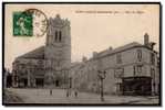 60 PONT SAINTE MAXENCE, Place De L´Eglise, Boulangerie Roulet, éd. Vandenhove, Voyagé En 1912 - Pont Sainte Maxence