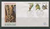 REP. SURINAME 1981 ZBL FDC E53A KIKKERS FROGS Grenouille - Frösche