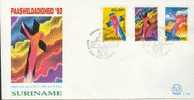 REP. SURINAME 1993 ZBL FDC E165 PASEN EASTERN PASQUES - Pâques