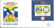 REP. SURINAME 1995 ZBL FDC E180A VOLLEYBAL - Pallavolo