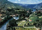 Carte Postale 82. Saint-Antonin-Noble-Val   Vue D´avion Trés Beau Plan - Saint Antonin Noble Val