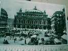 FRANCE PARIS L'OPERA TEATRO E AUTO CAR AUTOBUS VB1948 BO15787 - Nahverkehr, Oberirdisch