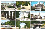 CPA - PHOTO - LUCON - MULTIVUES - JARDIN DUMAINE - LES IFS - L'EVECHE - LE CLOITRE - PLACE DES ACACIAS - RUE DU GENERAL - Lucon