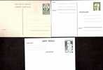 LOT DE 3 ENTIERS POSTAUX SUR CARTES NEUVES- FRANCE- ALLEMAGNE- LUXEMBOURG § - Konvolute: Ganzsachen & PAP