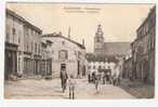 BUSENDORF :Grossestrasse/ BOUZONVILLE (Moselle): Grand´Rue; Schweinemetzgerei; Cycliste; Belle Animation,1913; TB - Lothringen