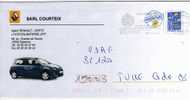 Entier Postal PAP Repiqué Corrèze Egletons Agent Renault Voiture Clio - Prêts-à-poster: Repiquages Privés