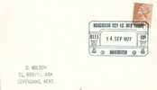 GREAT BRITAIN  1977 MANCHESTER CITY IN EUROPE  POSTMARK - Equipos Famosos