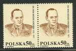 POLAND 1989 GEN.KORCZYNSKI  PAIR  MNH - Unused Stamps