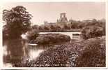 KIRKSTALL ABBEY FROM RIVER  . LEEDS.        103/16. - Leeds