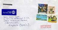 Carta, Aérea De  Nueva Zelanda  2002, Cover, Letter - Storia Postale