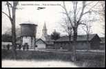 18 Camp D'AVORD, Place Du Château D'Eau, Animée, Avion, Ed EMB Phototypie 5, écrite En 1917, Bon état - Avord