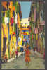 France PPC 61. Nice Une Vieille Rue An Old Street 1926 Colour (2 Scans) - Scènes Du Vieux-Nice