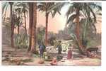 14637)cartolina Illustratoria  Tripoli - Accampamento Di Arabi - Somalië