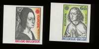 BELGIQUE **  NON DENTELES  IMPERFORATE  EUROPA  75 - 1975