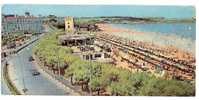 B794 SANTANDER  LA PROMENADE DE SARDINIER PREMIERE PLAGE Grand Format  20.5  X 9.5 CM - Cantabria (Santander)