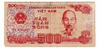 BILLET VIETNAM - P.101 - 500 DONG -1988 - Vietnam