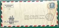 DENMARK - VF 1949 Advert COVER From KASTRUP To PHILADELPHIA - Storia Postale