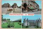 76 NEUF CHATEL BRAY Seine Maritime Vue D'ensemble Pharmacie Commerces Autos Datée 23.05.1986 ¤ KETTLER N° CLM1-7267AB - Neufchâtel En Bray