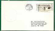 FLAGS - US WASHINGTON´S CRUISERS FLAG On 1968 COVER From HONOLULU, HAWAII To AUSTIN, TX - Enveloppes