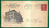 US - Advertisement 1925 COVER From CHICAGO To PLEASANT GREEN, KANSAS - FDC