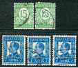 ● BULGARIA  1936 / 38  -  N.  279 E 285  Usati  -  Lotto  159 - Used Stamps