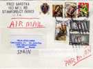 Carta, Aérea  De Stamford ,CT . ( U.S.A) - Covers & Documents