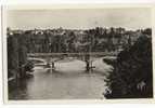 MONTREJEAU - Le Pont De Chemin De Fer Sur La Garonne Et Vue Générale. CPSM 9X14 - Montréjeau