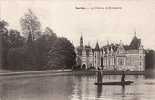 CPA 1905 CHATEAU DE BONNETABLE - LAC ET BARQUE - Bonnetable