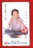 Japan Japon Telefonkarte Télécarte Phonecard Telefoonkaart -  Carte   Card  CF   Frau Women  Femme Girl - Advertising