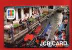 Japan Japon Telefonkarte Télécarte Phonecard Telefoonkaart -  Carte   Card  JCB  Venedig Italien Italy - Reclame