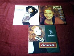 SONIA °°  3 /45TOURS DE  COLLECTION - Sonstige & Ohne Zuordnung