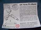 KINDER BPZ Allemand ASIAN DER KUNG FU MANN - Notes