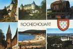 87 - ROCHECHOUART - Multivues - Armoiries - Château - Haute Vienne - Rochechouart