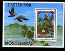 MONTSERRAT - 1988  EASTER  MS  MINT NH - Montserrat