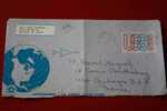 AEROGRAMME -1975 - MARCOPHILIE- LETTRE:DES USA ETATS-UNIS D' AMERIQUE:NEKOOSA - WINSCONSIN - P/:AUBAGNE-13-FRANCE - 1961-80