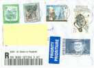 AUSTRIA REGISTERED COVER SENT TO POLAND 1998 - Briefe U. Dokumente