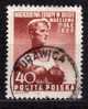 CHAMPIONNAT D EUROPE DE BOXE - VARSOVIE POLOGNE 1953 ( CACHET ROND ZURAWCA  ) VOIR LE SCANNER - Boxing