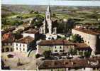 D81 - SALVAGNAC - Vue Aérienne Sur L'Eglise Et Le Centre   -  (GF) - Salvagnac