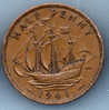 Grande-Bretagne Half Penny 1941 Ttb/sup - C. 1/2 Penny