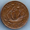 Grande-Bretagne Half Penny 1952 Ttb+ - C. 1/2 Penny